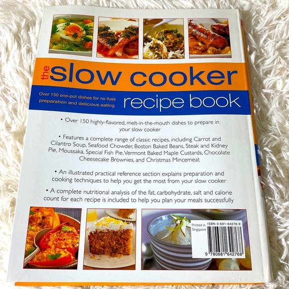 THE SLOW COOKER RECIPE BOOK Catherine Atikinson 150 record PB EUC - Picture 3 of 11